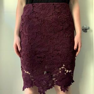 Lulus Lace Skirt